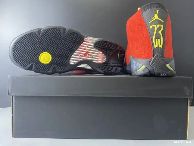Jordan Red Retro Challenge 654459-670 14 Air 0517